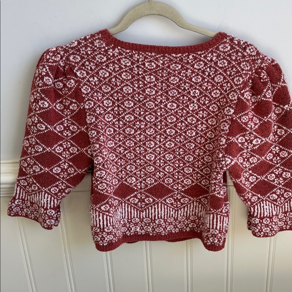Free People Patterned Sweater. NWOT - Picture 6 of 7